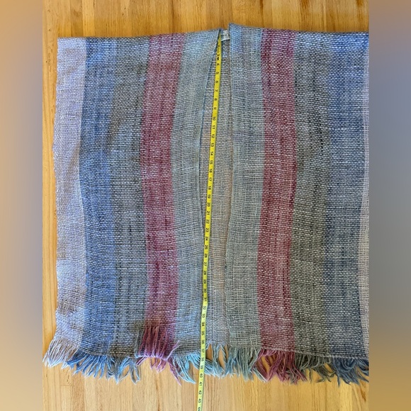 Vintage Manos Del Uruguay Handspun handmade 100% wool poncho - Picture 7 of 9